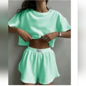Mint Green Women's Lounge Set